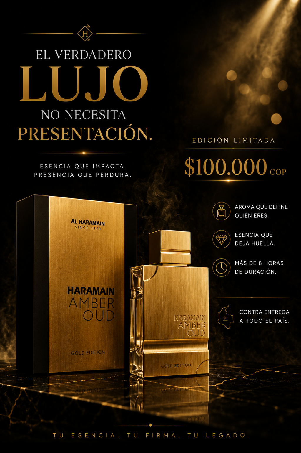 El verdadero lujo no necesita presentación — contra entrega a todo el país
